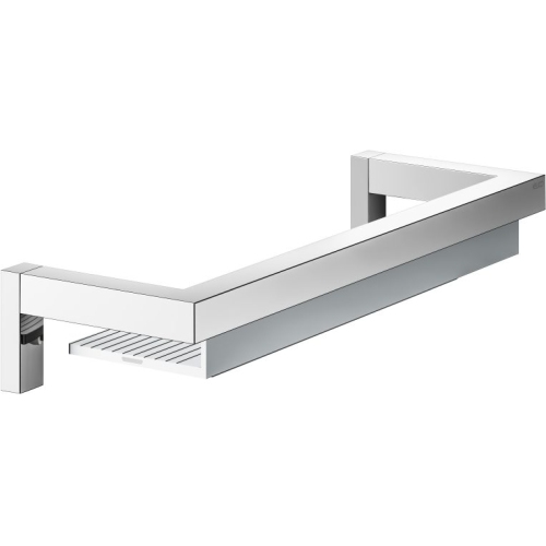 Keuco - Edition 90 Square Shower Shelf With Integrated Glass Wiper