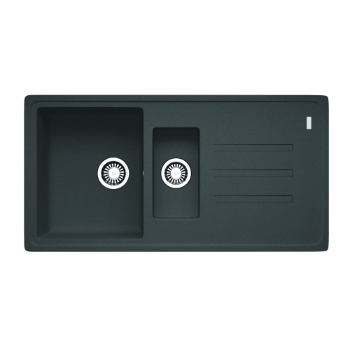 Tuscan Maranella 1.5b Jet Black Sink Reversible