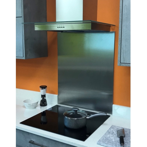 Stainless Steel Splash back 600mm W X 750mm H