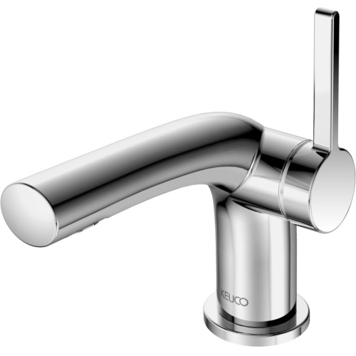 Keuco Taps & Wastes - Edition 400 Single Lever Basin Mixer 80 Without Pop-Up Waste