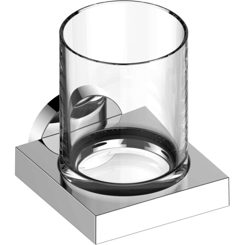 Keuco Accessories - Edition 90 Tumbler Holder With Crystal Glass Tumbler