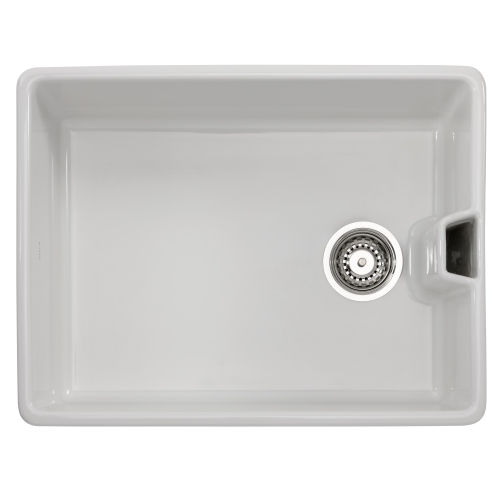 Tuscan Belfast Ceramic Sit In sink Gloss White