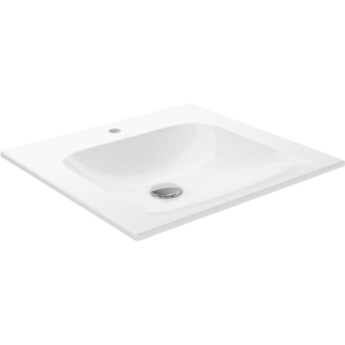 Keuco Basins - Plan Ceramic Basin, 1TH, 505 x 17 x493mm