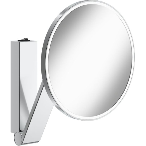 Keuco Mirror & Cabinets - Ilook-Move Cosmetic Mirror Wall Mounted Round With Light