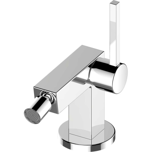 Keuco Taps & Wastes - Edition 90 Single Lever Bidet Mixer With Pop-Up Waste