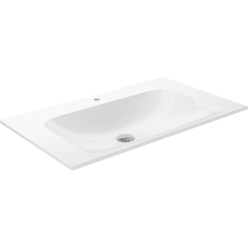 Keuco Basins - Plan Ceramic Basin, 1TH, 805 x 17 x 493mm