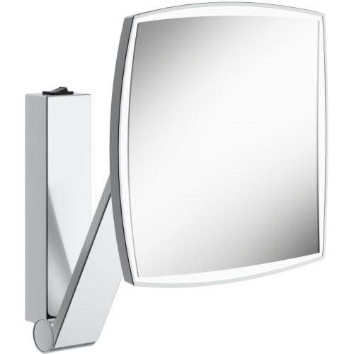 Keuco Mirror & Cabinets - Ilook-Move Cosmetic Mirror Wall Mounted, Square With Light