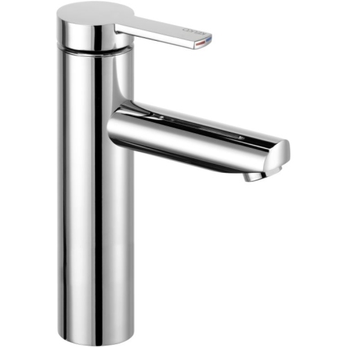 Keuco Taps & Wastes - Plan Blue Single Lever Basin Mixer 130 Without Pop-Up Waste