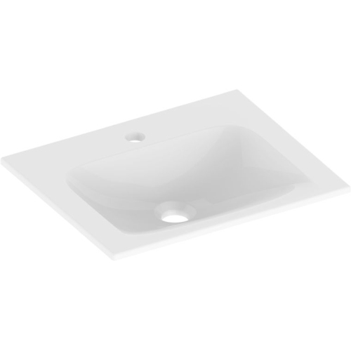 Keuco - Plan Cloakroom Ceramic Washbasin 465mm, Without Waste, 1TH